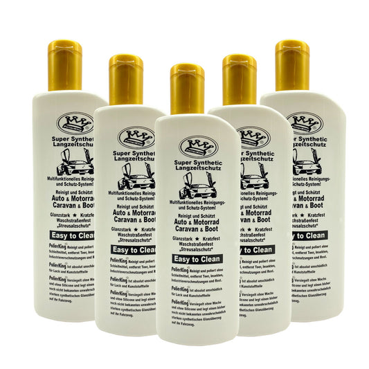 5 Stk. POLIERKING Easy to Clean 500 ml