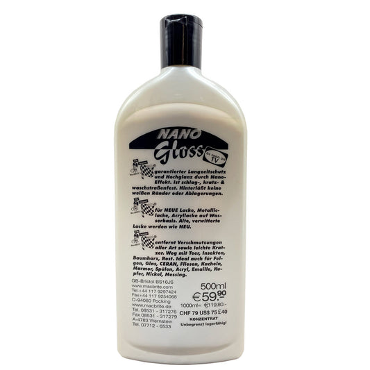 NANO GLOSS Versiegelung 500 ml